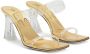 Giuseppe Zanotti Flaminia Plexi sandalen Goud - Thumbnail 2