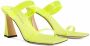 Giuseppe Zanotti Flaminia Plexi sandalen met dubbele bandjes Geel - Thumbnail 2