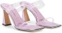 Giuseppe Zanotti Flaminia Plexi sandalen Roze - Thumbnail 2