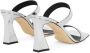 Giuseppe Zanotti 85 mm Flaminia lakleren sandalen Zilver - Thumbnail 3