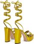 Giuseppe Zanotti 120 mm Flavienne sandalen met plateauzool Goud - Thumbnail 3