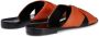 Giuseppe Zanotti Flavio leren sandalen Oranje - Thumbnail 3