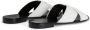 Giuseppe Zanotti Flavio leren slippers Wit - Thumbnail 3