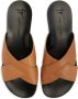 Giuseppe Zanotti Slippers met open neus Bruin - Thumbnail 4