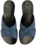 Giuseppe Zanotti Flavio suède slippers Blauw - Thumbnail 4