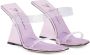 Giuseppe Zanotti Florance Plexi sandalen Roze - Thumbnail 2