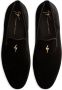 Giuseppe Zanotti Fluwelen loafers Zwart - Thumbnail 4