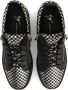 Giuseppe Zanotti Frankie geruite sneakers Zilver - Thumbnail 4