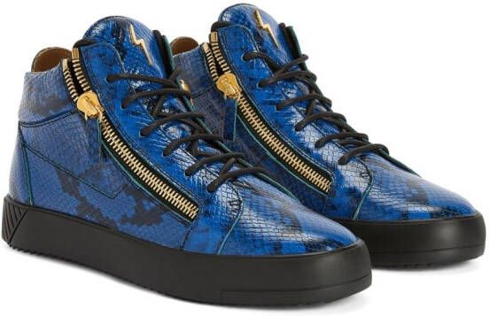 Giuseppe Zanotti Frankie low-top sneakers Blauw