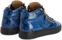 Giuseppe Zanotti Frankie low-top sneakers Blauw - Thumbnail 3