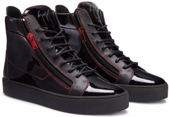 Giuseppe Zanotti Frankie high-top sneakers Zwart