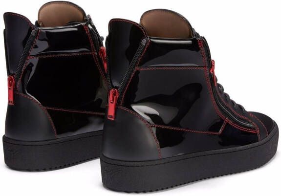 Giuseppe Zanotti Frankie high-top sneakers Zwart