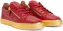 Giuseppe Zanotti Frankie low-top sneakers Rood - Thumbnail 2