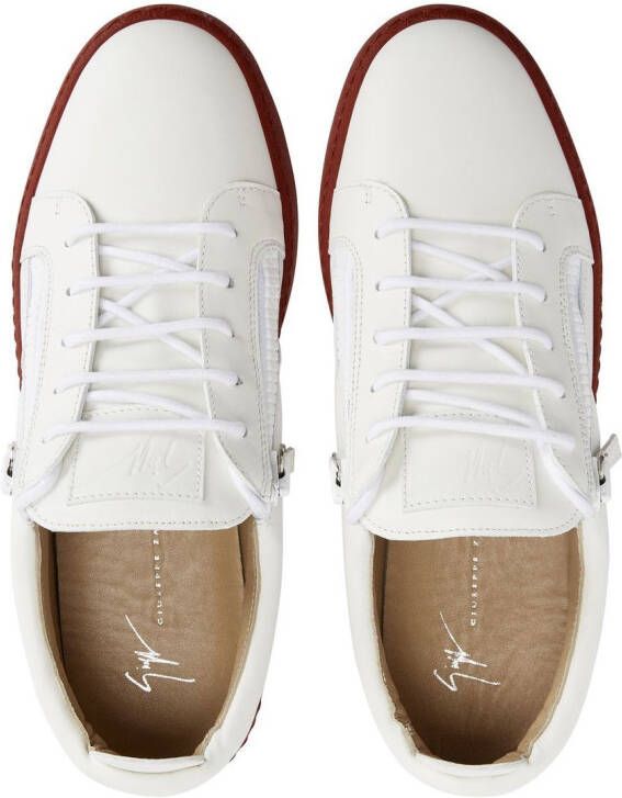 Giuseppe Zanotti Frankie low-top sneakers Wit