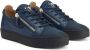 Giuseppe Zanotti Frankie leren sneakers Blauw - Thumbnail 2