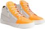 Giuseppe Zanotti Frankie leren sneakers Oranje - Thumbnail 2