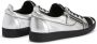 Giuseppe Zanotti Frankie leren sneakers Zilver - Thumbnail 3