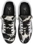 Giuseppe Zanotti Frankie leren sneakers Zilver - Thumbnail 4