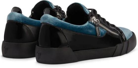 Giuseppe Zanotti Frankie leren sneakers Zwart