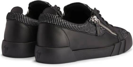 Giuseppe Zanotti Frankie leren sneakers Zwart