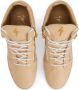 Giuseppe Zanotti Frankie slippers met logoplakkaat Beige - Thumbnail 4