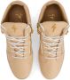 Giuseppe Zanotti Frankie slippers met logoplakkaat Beige - Thumbnail 4