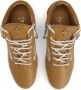 Giuseppe Zanotti Frankie slippers met logoplakkaat Bruin - Thumbnail 4