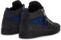 Giuseppe Zanotti Frankie slippers met logoplakkaat Zwart - Thumbnail 3