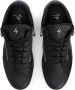Giuseppe Zanotti Frankie slippers met logoplakkaat Zwart - Thumbnail 4