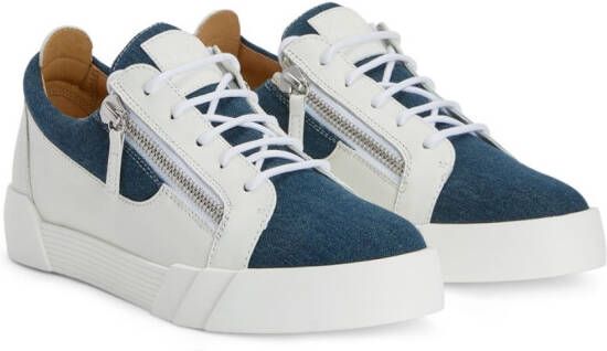 Giuseppe Zanotti Frankie low-top sneakers Wit