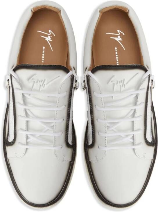 Giuseppe Zanotti Frankie low-top sneakers Wit