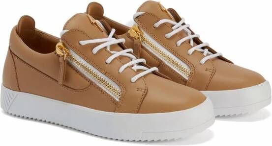 Giuseppe Zanotti Frankie low-top sneakers Beige