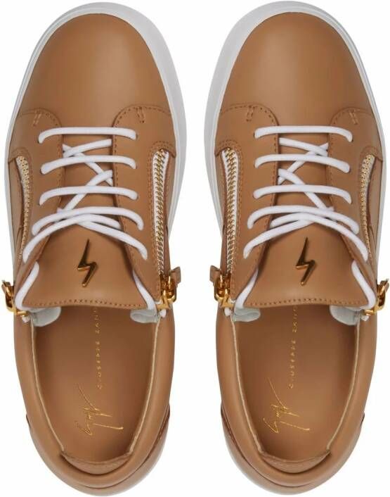 Giuseppe Zanotti Frankie low-top sneakers Beige