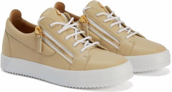 Giuseppe Zanotti Frankie low-top sneakers Beige