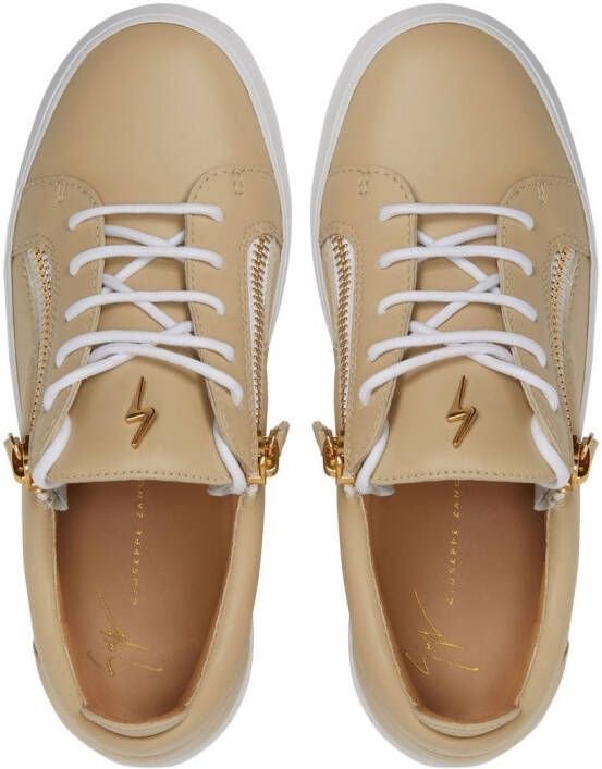 Giuseppe Zanotti Frankie low-top sneakers Beige