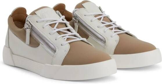 Giuseppe Zanotti Frankie low-top sneakers Beige