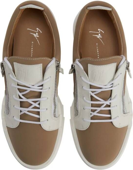 Giuseppe Zanotti Frankie low-top sneakers Beige