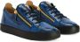 Giuseppe Zanotti Frankie low-top sneakers Blauw - Thumbnail 2