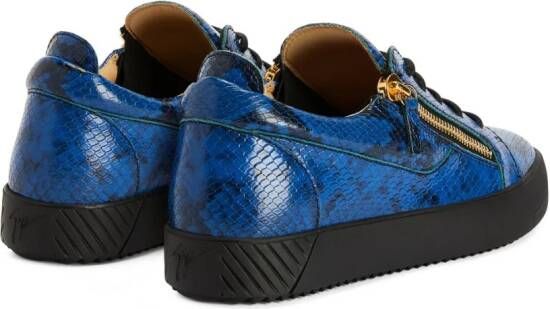 Giuseppe Zanotti Frankie low-top sneakers Blauw