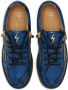 Giuseppe Zanotti Frankie low-top sneakers Blauw - Thumbnail 4