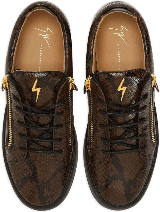 Giuseppe Zanotti Frankie low-top sneakers Bruin