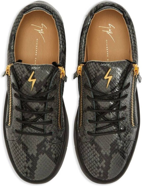 Giuseppe Zanotti Frankie low-top sneakers Grijs