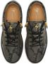 Giuseppe Zanotti Frankie low-top sneakers Grijs - Thumbnail 4