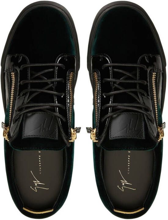 Giuseppe Zanotti Frankie low-top sneakers Groen