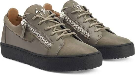 Giuseppe Zanotti Frankie low-top sneakers Groen