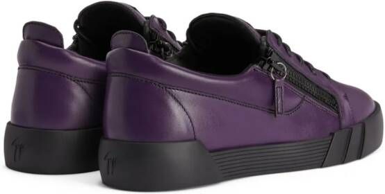 Giuseppe Zanotti Frankie low-top sneakers Paars