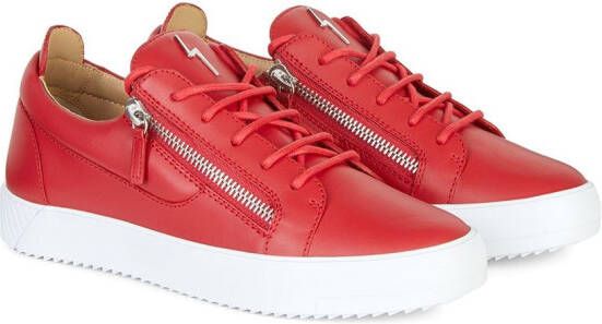 Giuseppe Zanotti Frankie low-top sneakers Rood