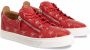 Giuseppe Zanotti Frankie low-top sneakers Rood - Thumbnail 2