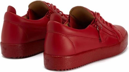 Giuseppe Zanotti Frankie low-top sneakers Rood