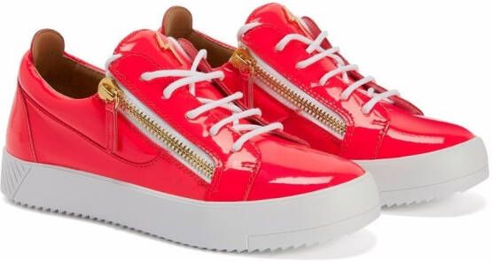 Giuseppe Zanotti Frankie low-top sneakers Rood